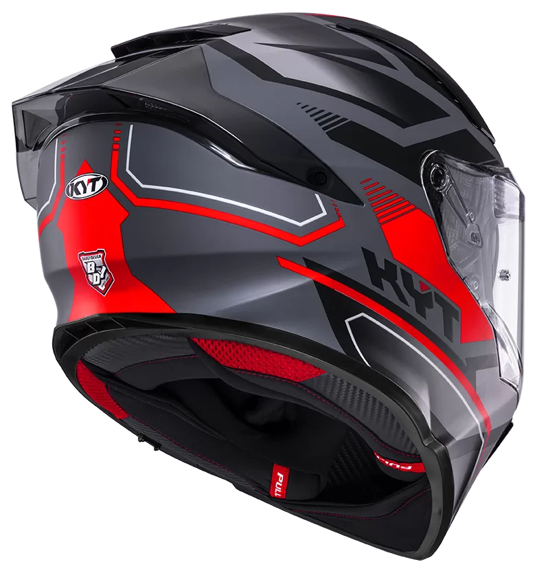 CASCO KYT R2R PARSEC MATT GRL GREY/RED