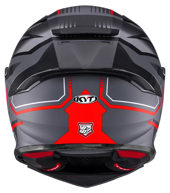 CASCO KYT R2R PARSEC MATT GRL GREY/RED