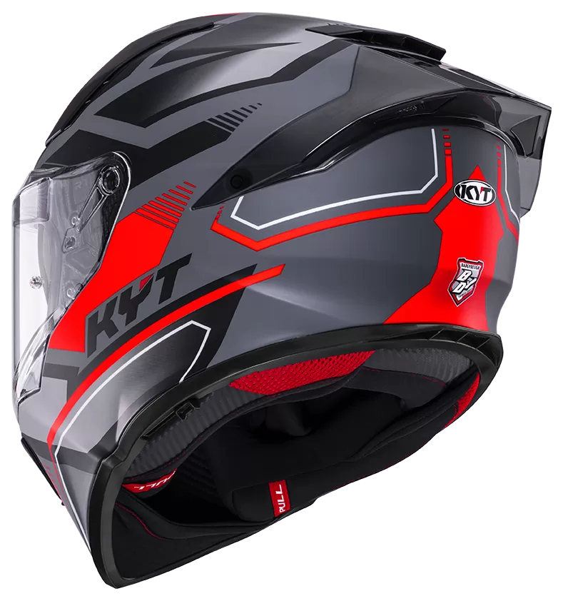 CASCO KYT R2R PARSEC MATT GRL GREY/RED