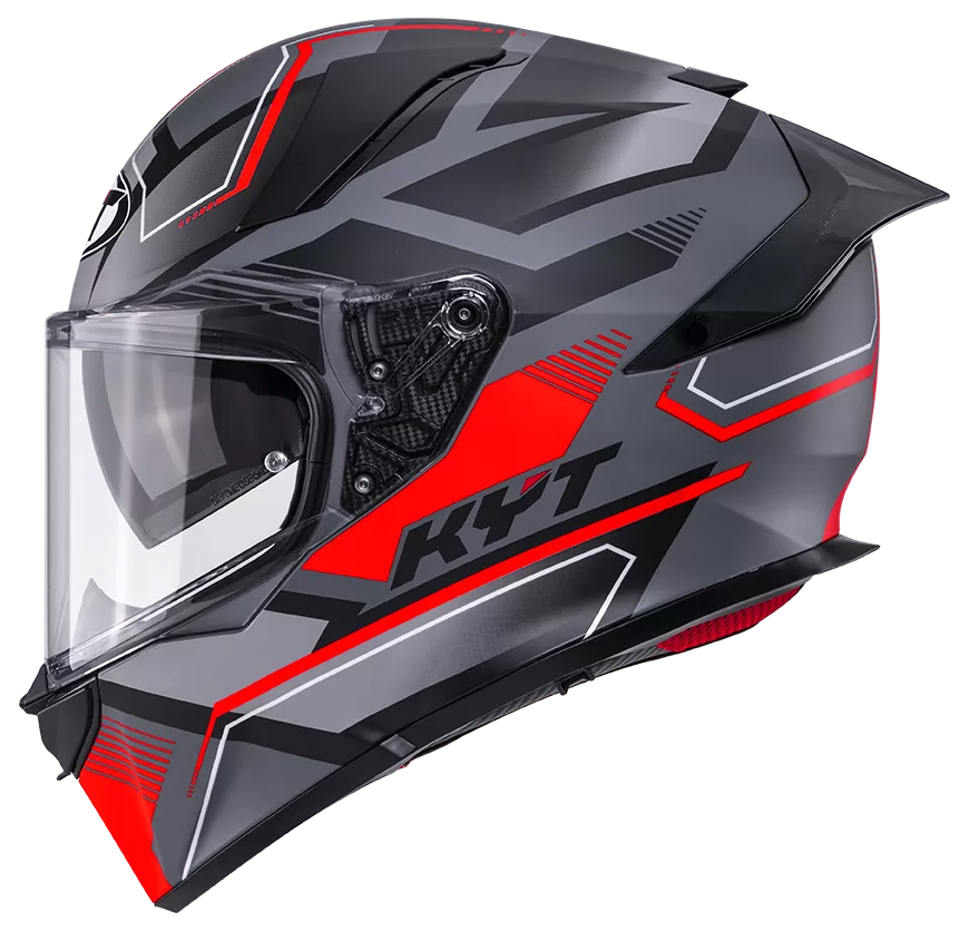 CASCO KYT R2R PARSEC MATT GRL GREY/RED