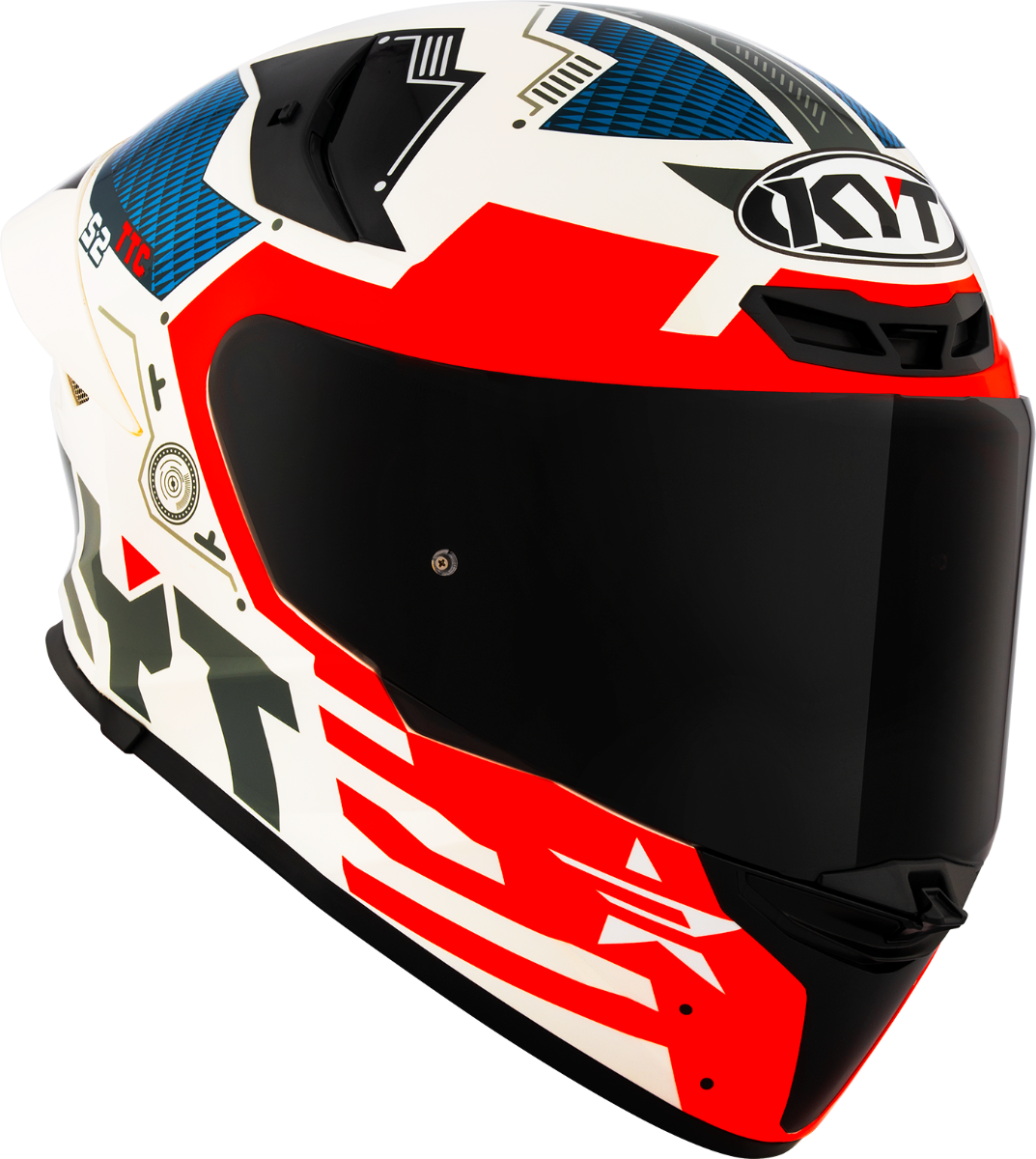 CASCO KYT TT-REVO FUSELAGE RED