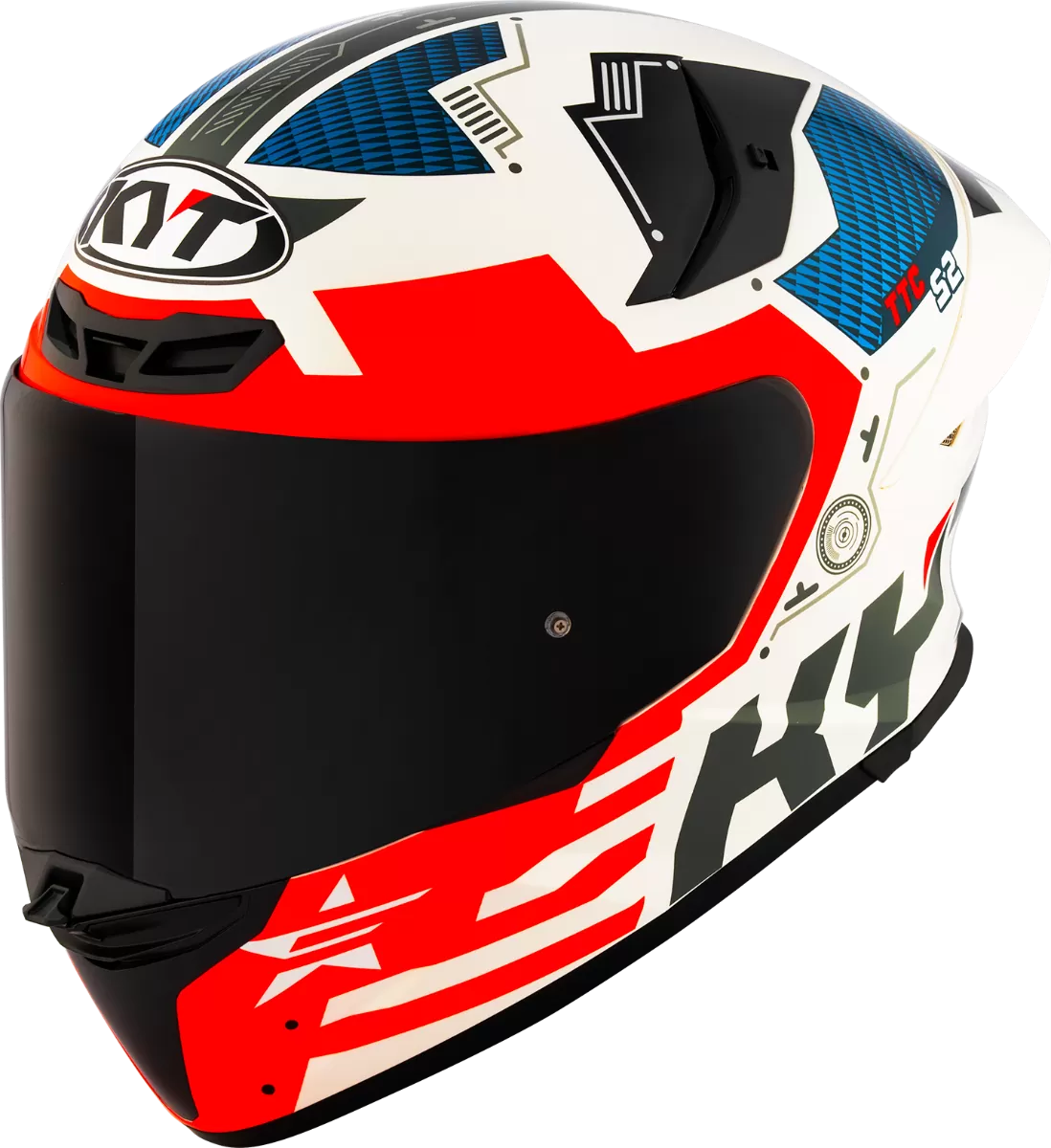 CASCO KYT TT-REVO FUSELAGE RED
