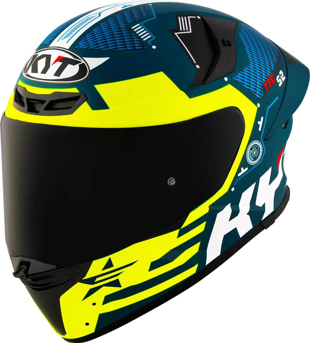 CASCO KYT TT-REVO FUSELAGE MATT YELLOW