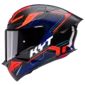 CASCO KYT TT-REVO SPEEDING BLACK/RED/BLUE