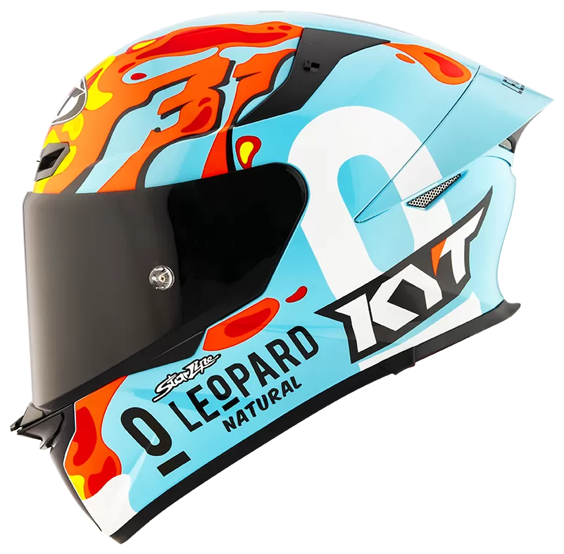 CASCO KYT TT-REVO REPLICA LEOPARD ARAGON