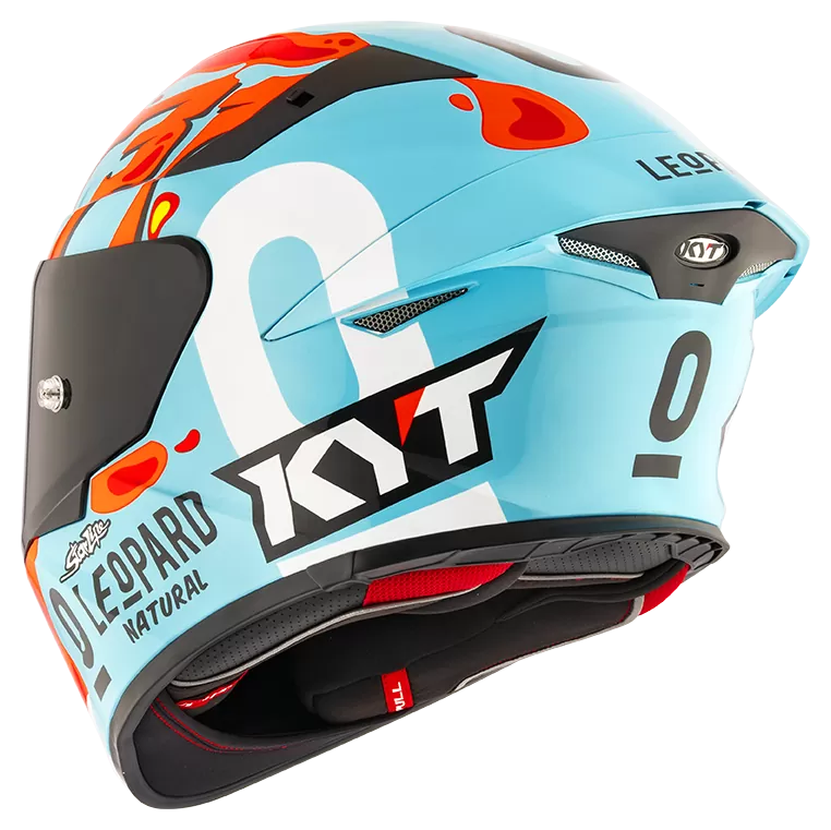 CASCO KYT TT-REVO REPLICA LEOPARD ARAGON