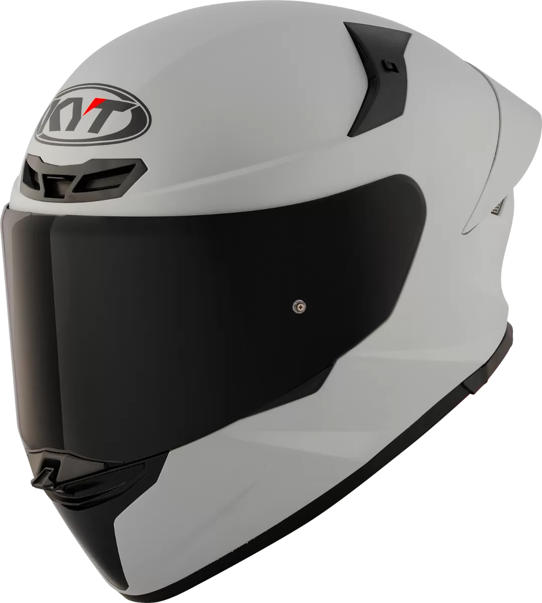 CASCO KYT TT-REVO PLAIN MATT GRL GREY