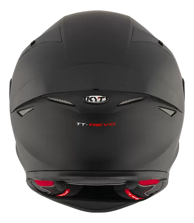 CASCO KYT TT-REVO PLAIN MATT BLACK