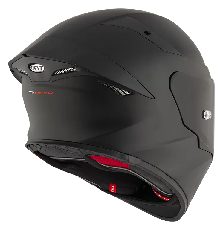CASCO KYT TT-REVO PLAIN MATT BLACK