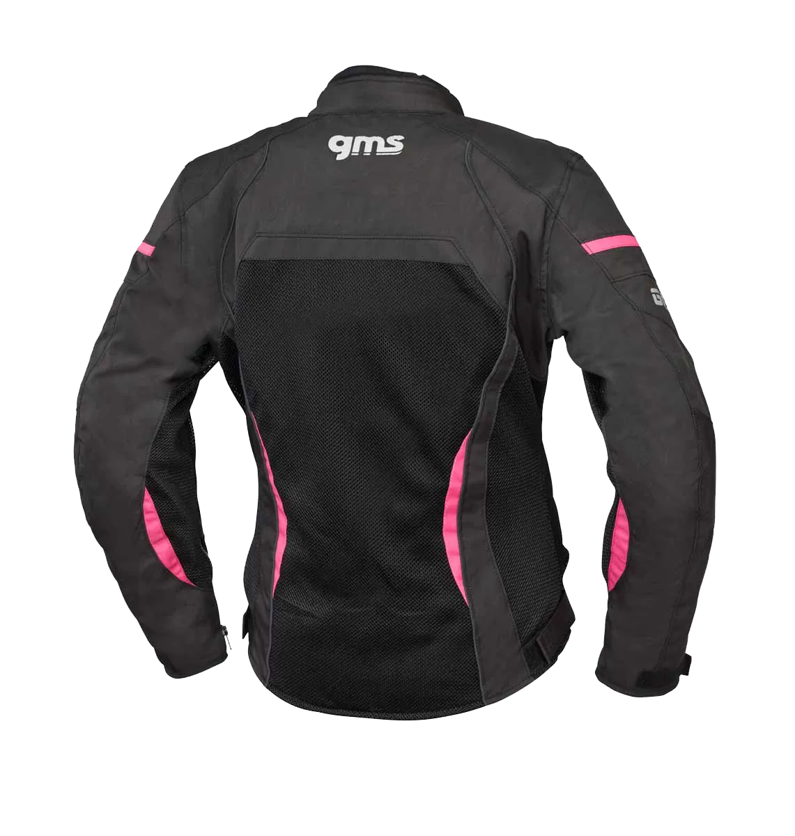 CHAQUETA GMS TARA MESH JACKET BLACK/PINK
