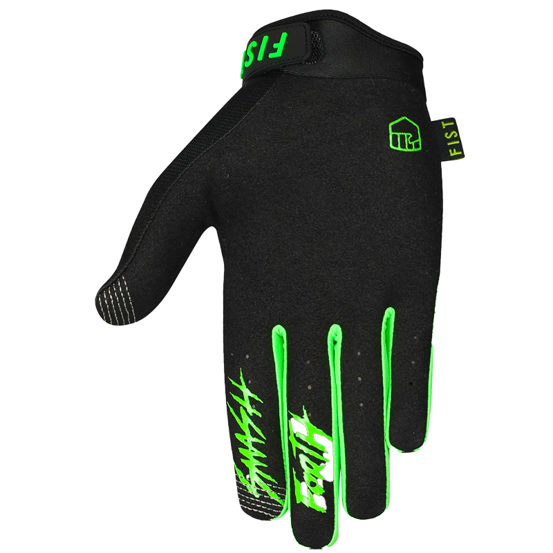GUANTES FIST FLURO GREEN ADULTO