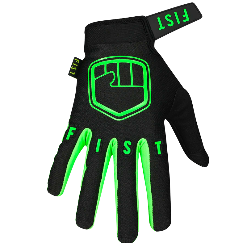 GUANTES FIST FLURO GREEN ADULTO