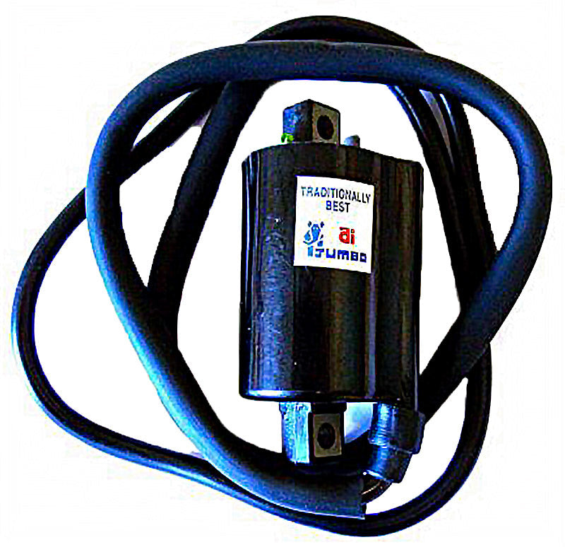 BOBINA 12V - CC - OHM - 2 FASTONS - CON CABLE 110 CM