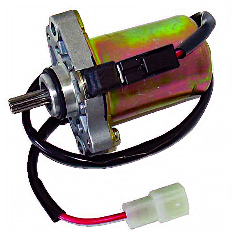 MOTOR DE ARRANQUE 12V 0,15KW - 10 DIENTES - ROTACIÓN IZQUIERDA - CON CABLE