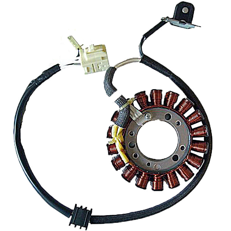 STATOR MITSUBISHI TRIFASE 18 POLOS CON PICK-UP 2 CABLES (MOTOR YAMAHA 500 4T CARB)