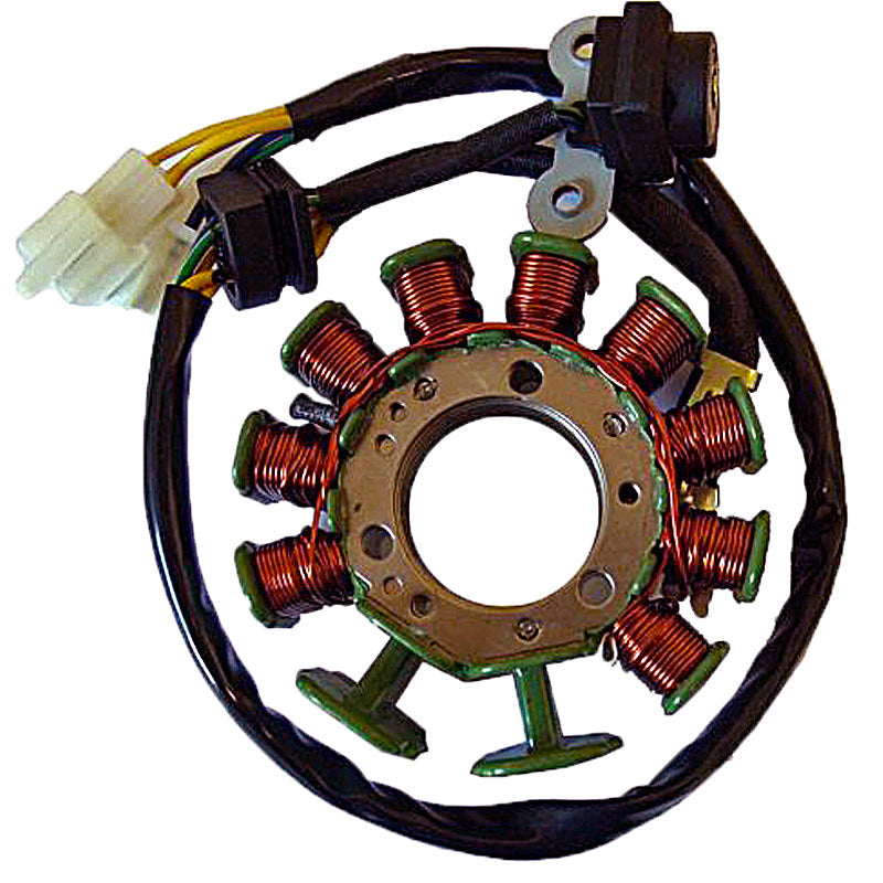 STATOR SGR TRIFASE 11 POLOS CON PICK-UP EXTERNO (MOTOR KYMCO 125/200 4T CARBURADOR)