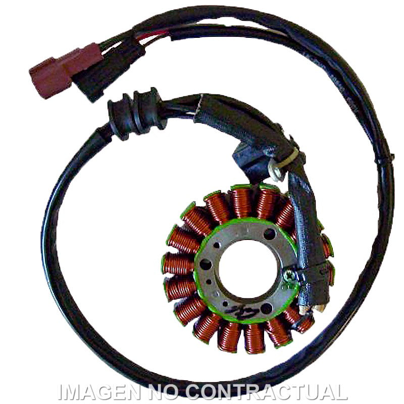 STATOR KOKUSAN TRIFASE 18 POLOS 12V 370W (MOTOR PIAGGIO  MASTER 400)