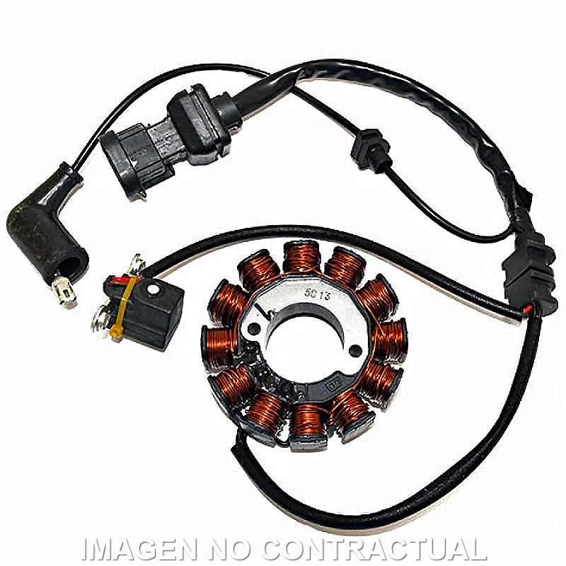 STATOR KOKUSAN TRIFASE 12 POLOS VESPA IGET