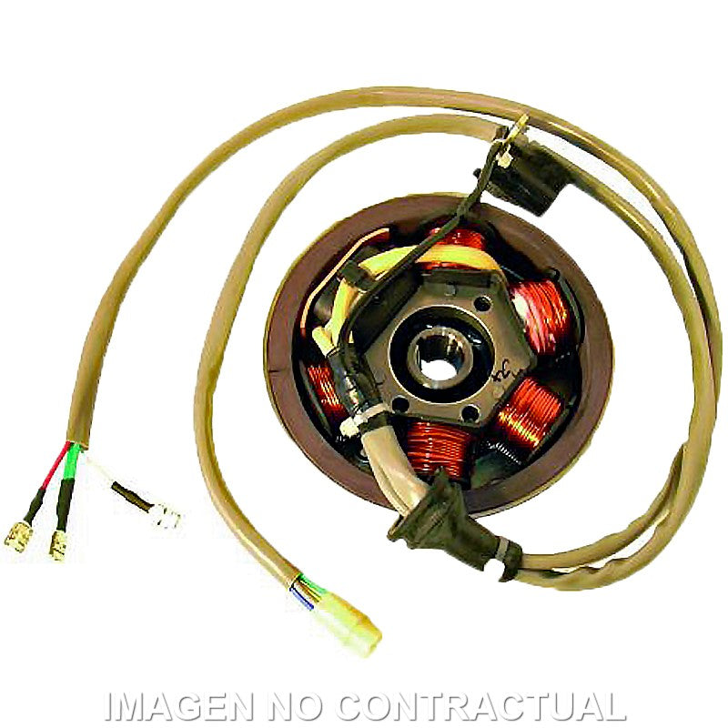 VOLANTE MAGNÉTICO 6 POLOS 12V 90W (MOTOR PIAGGIO 50 2T)