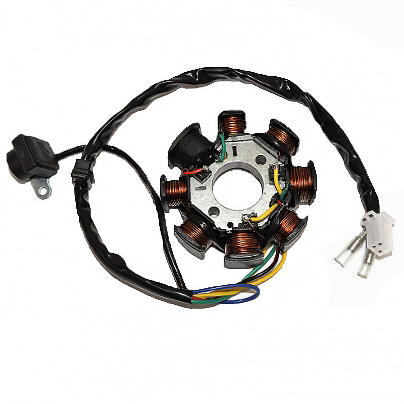 STATOR SGR 8 POLOS (MOTORES CHINOS GY6-8C)