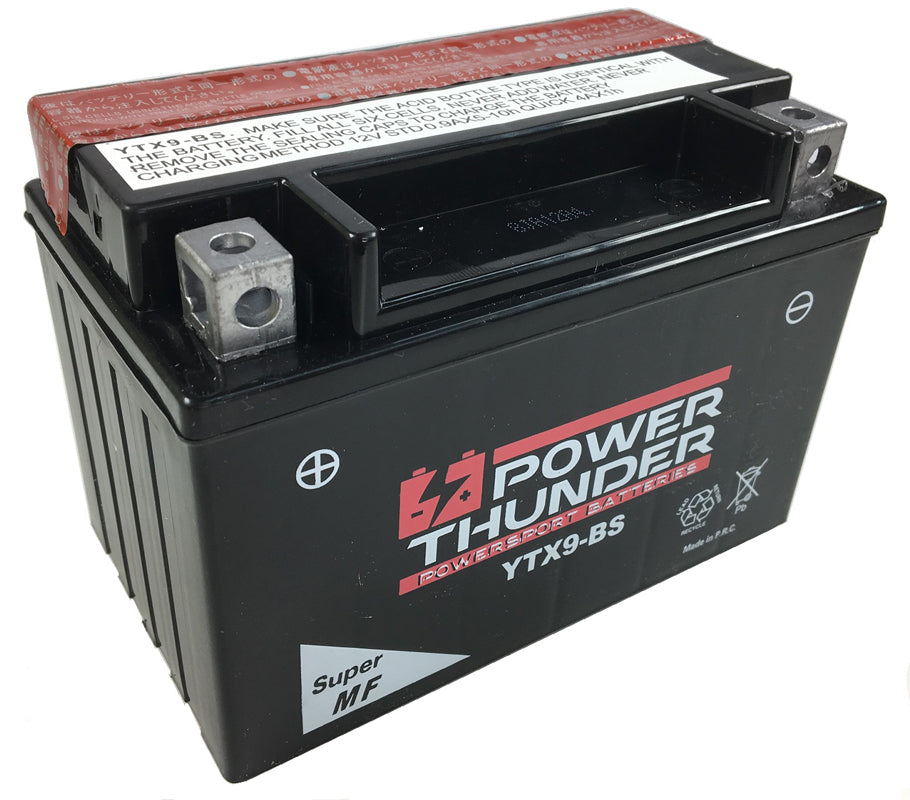 BATERÍA POWER THUNDER CTX9-BS SIN MANTENIMIENTO
