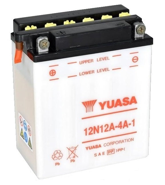 BATERÍA YUASA 12N12A-4A1 COMBIPACK CONVENCIONAL