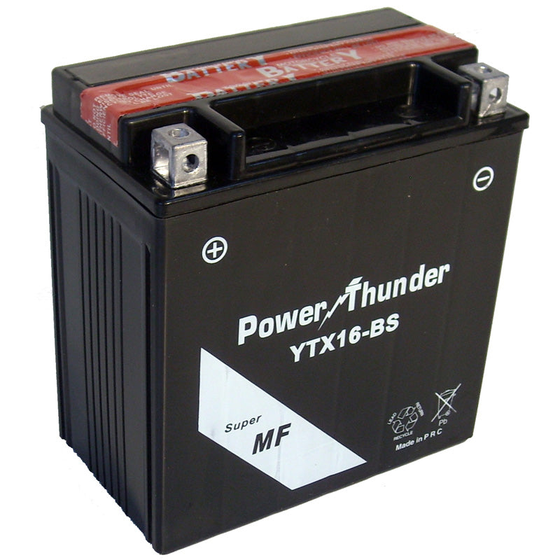 BATERÍA POWER THUNDER CTX16-BS SIN MANTENIMIENTO