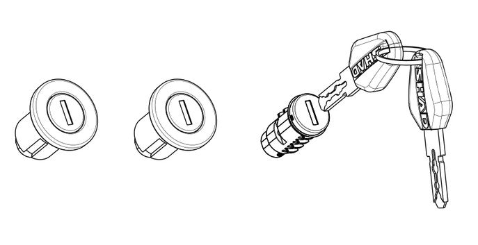 RE JUEGO 3 BOMBINES MALETAS LLAVES NEGRAS