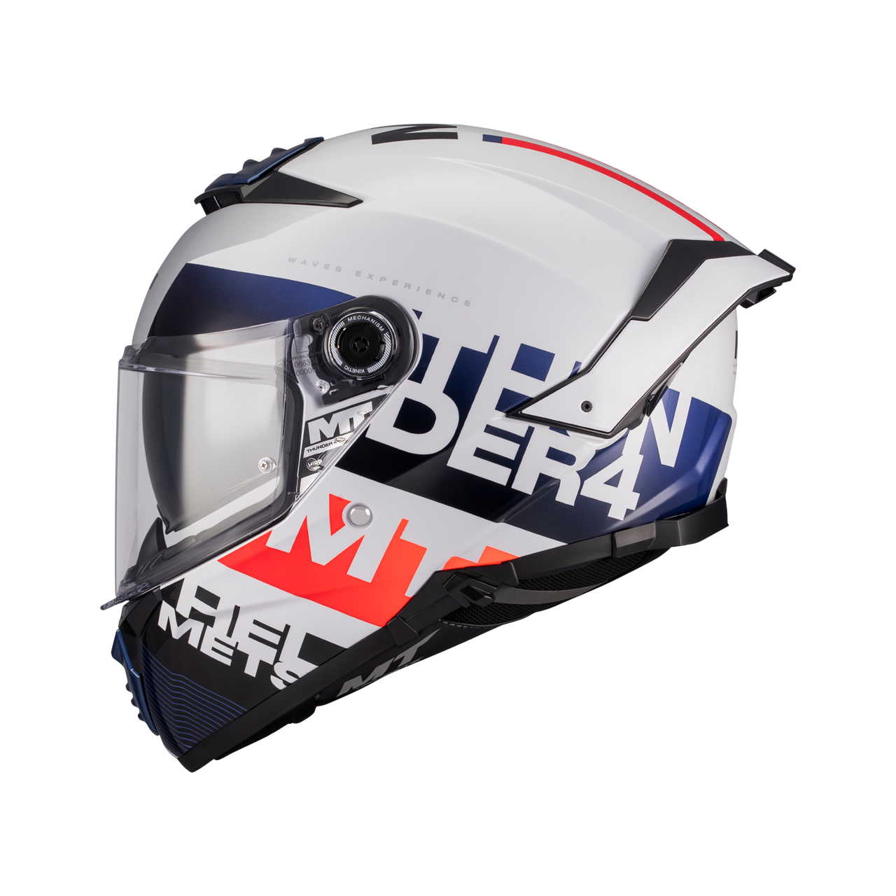CASCO MT THUNDER 4 SV WAVES A17 BRILLO