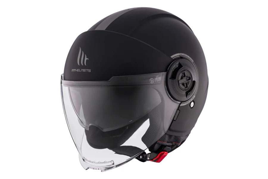 CASCO MT VIALE SV S PURE A1 MATE
