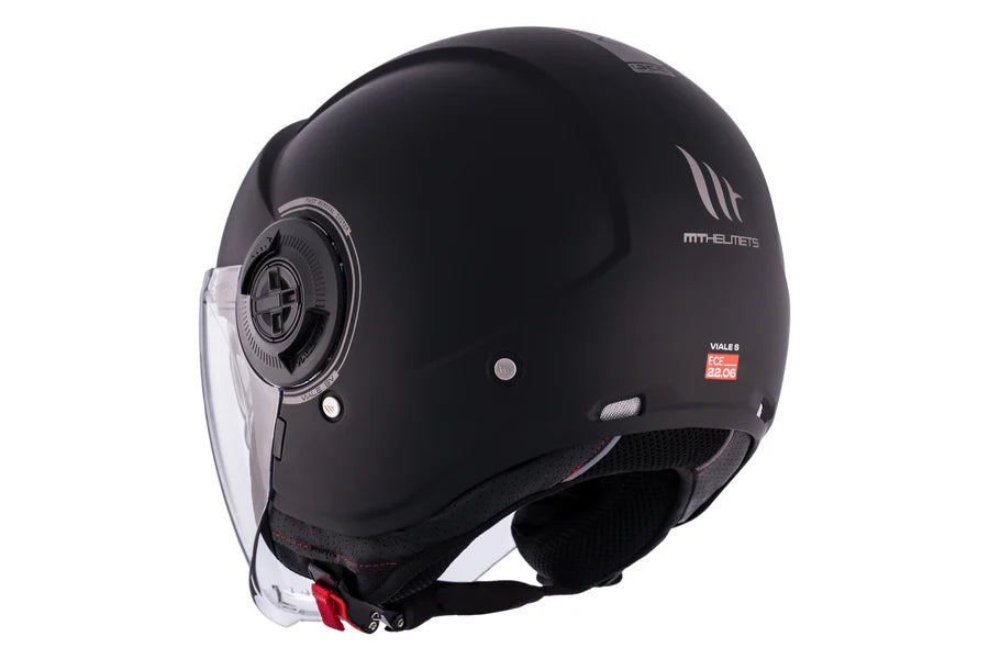 CASCO MT VIALE SV S PURE A1 MATE