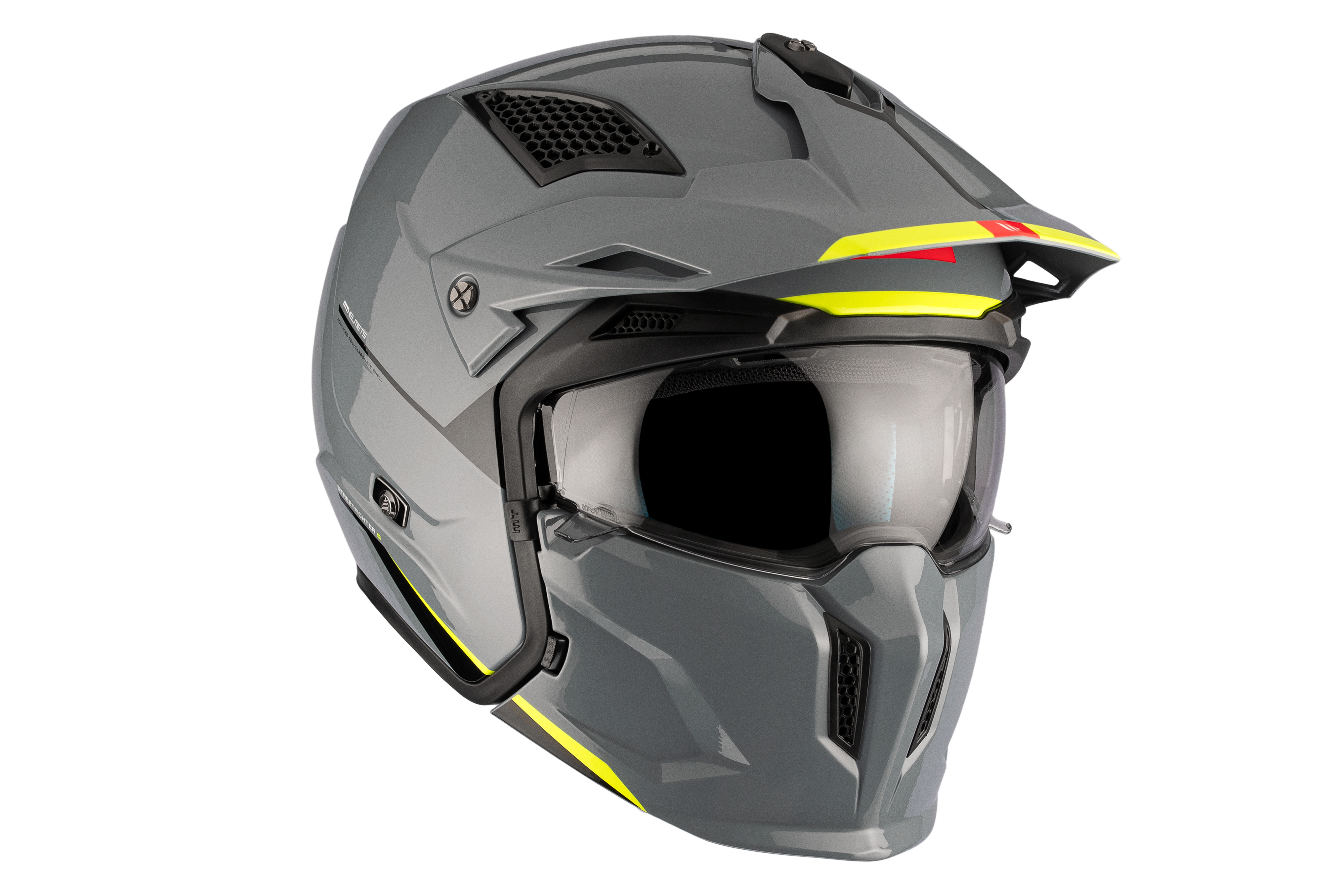 CASCO MT STREETFIGHTER S SV SOLID A22 GRIS BRILLO