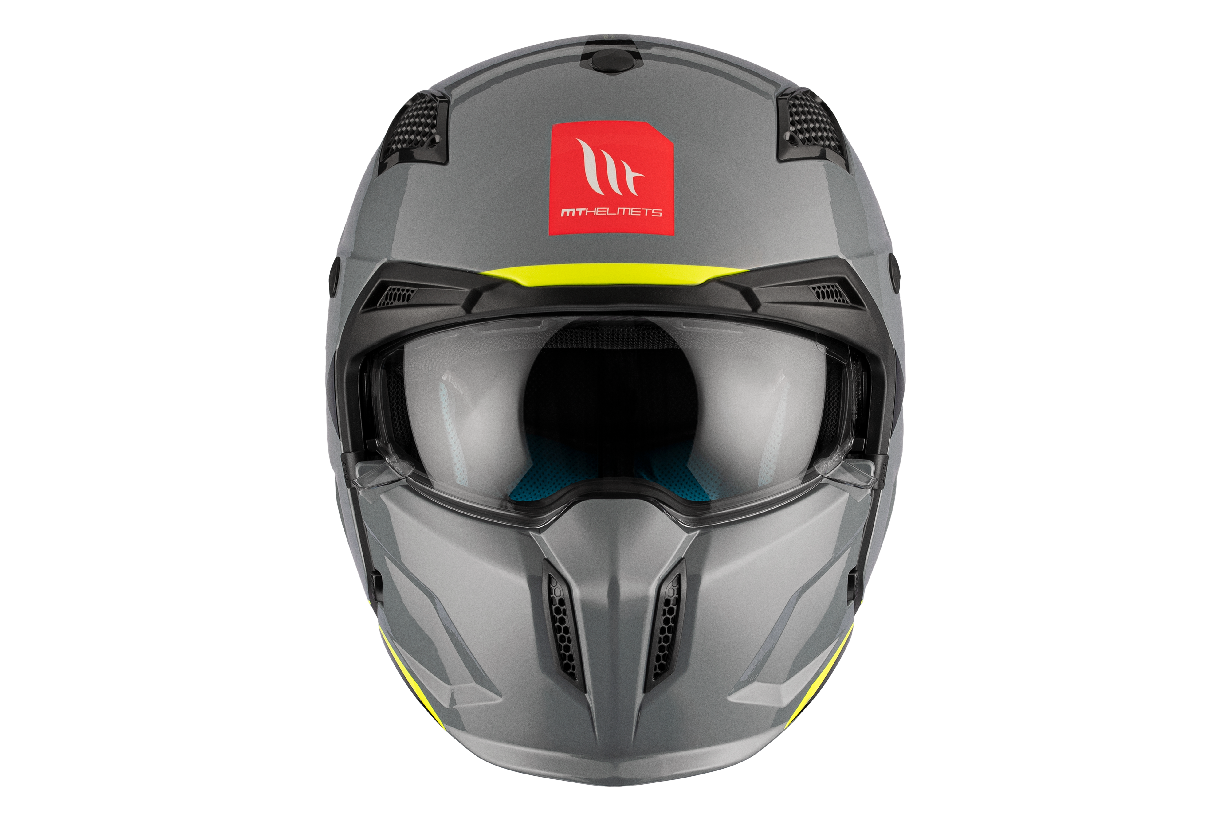 CASCO MT STREETFIGHTER S SV SOLID A22 GRIS BRILLO