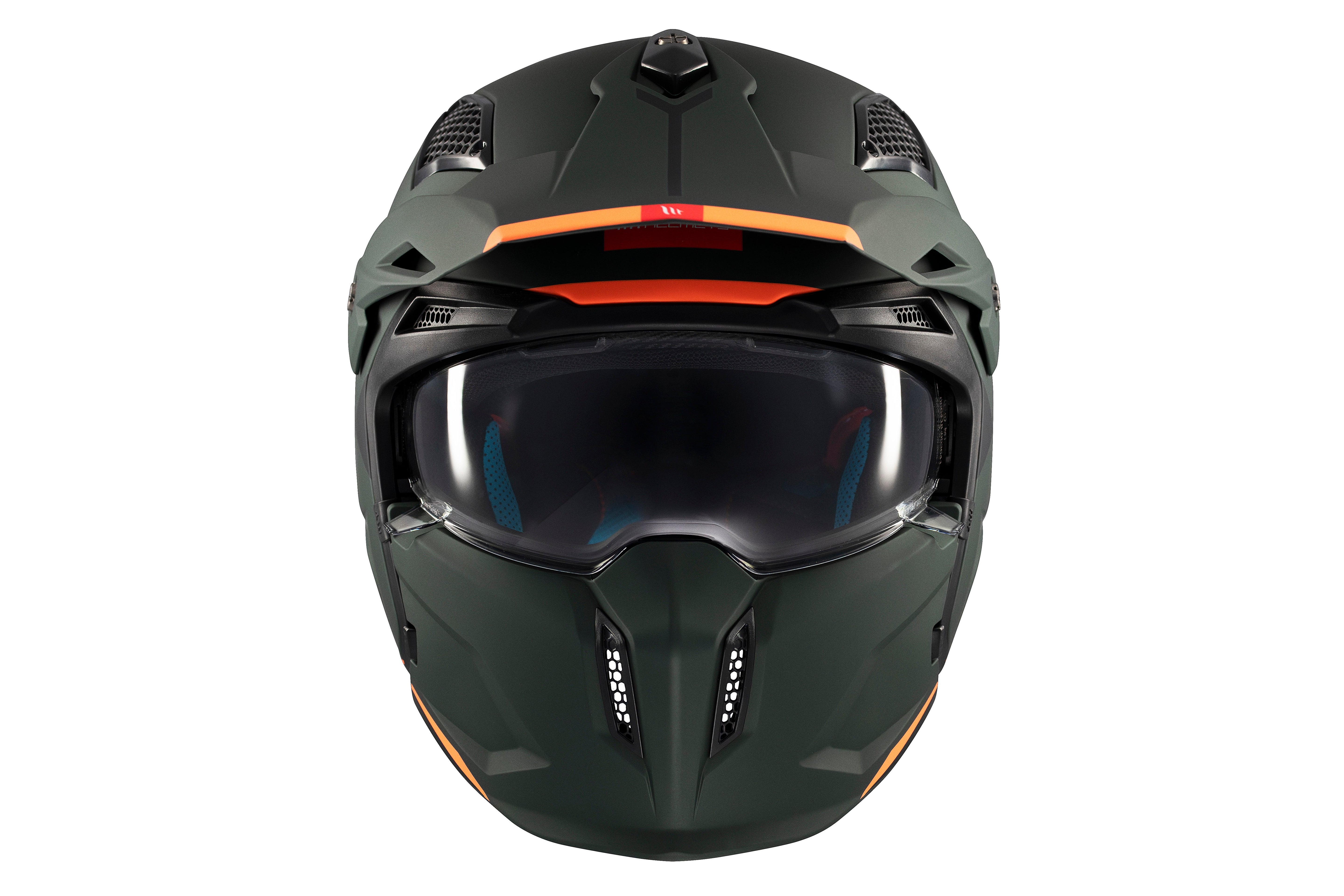 CASCO MT STREETFIGHTER S SV SOLID A6 VERDE MATE