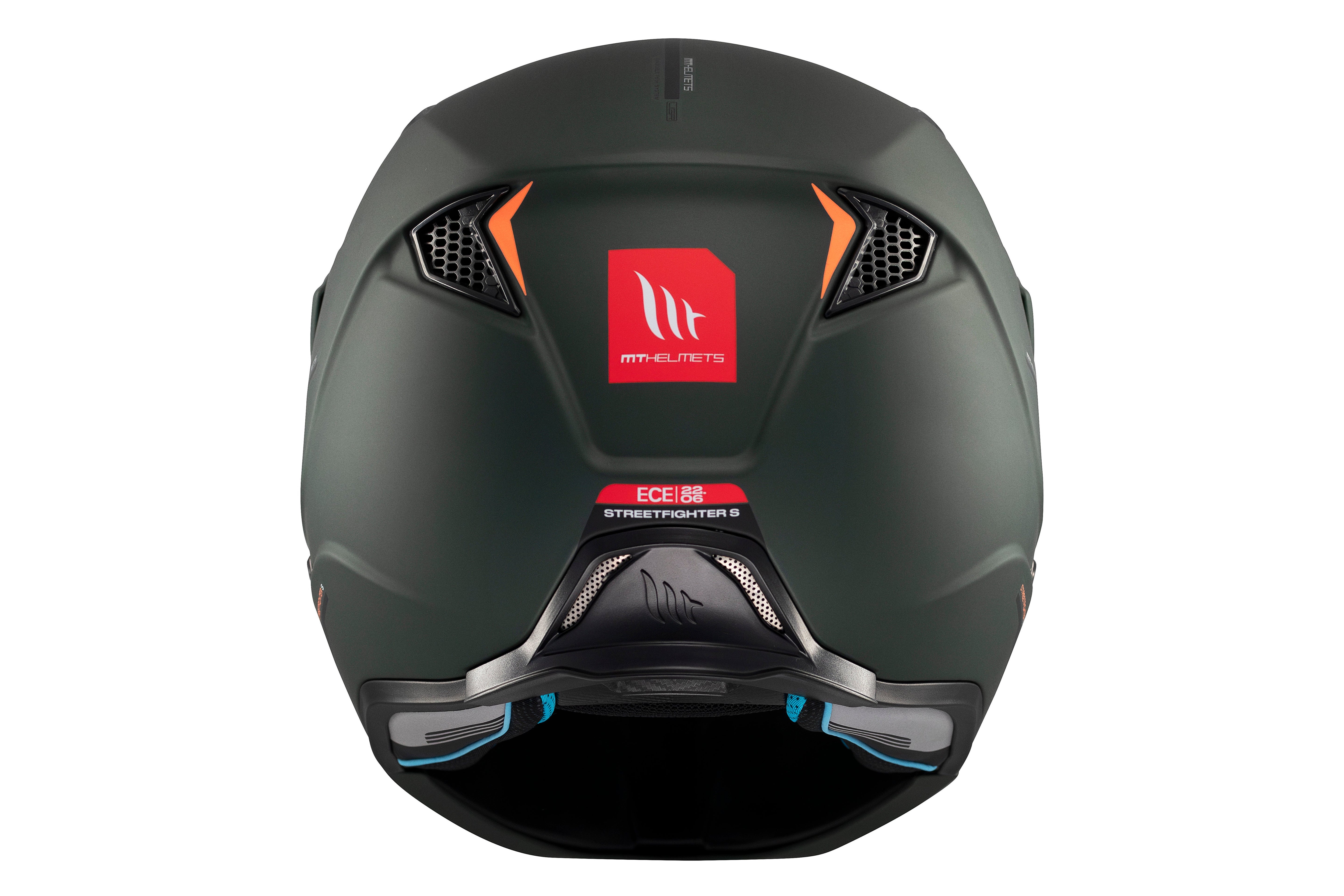 CASCO MT STREETFIGHTER S SV SOLID A6 VERDE MATE