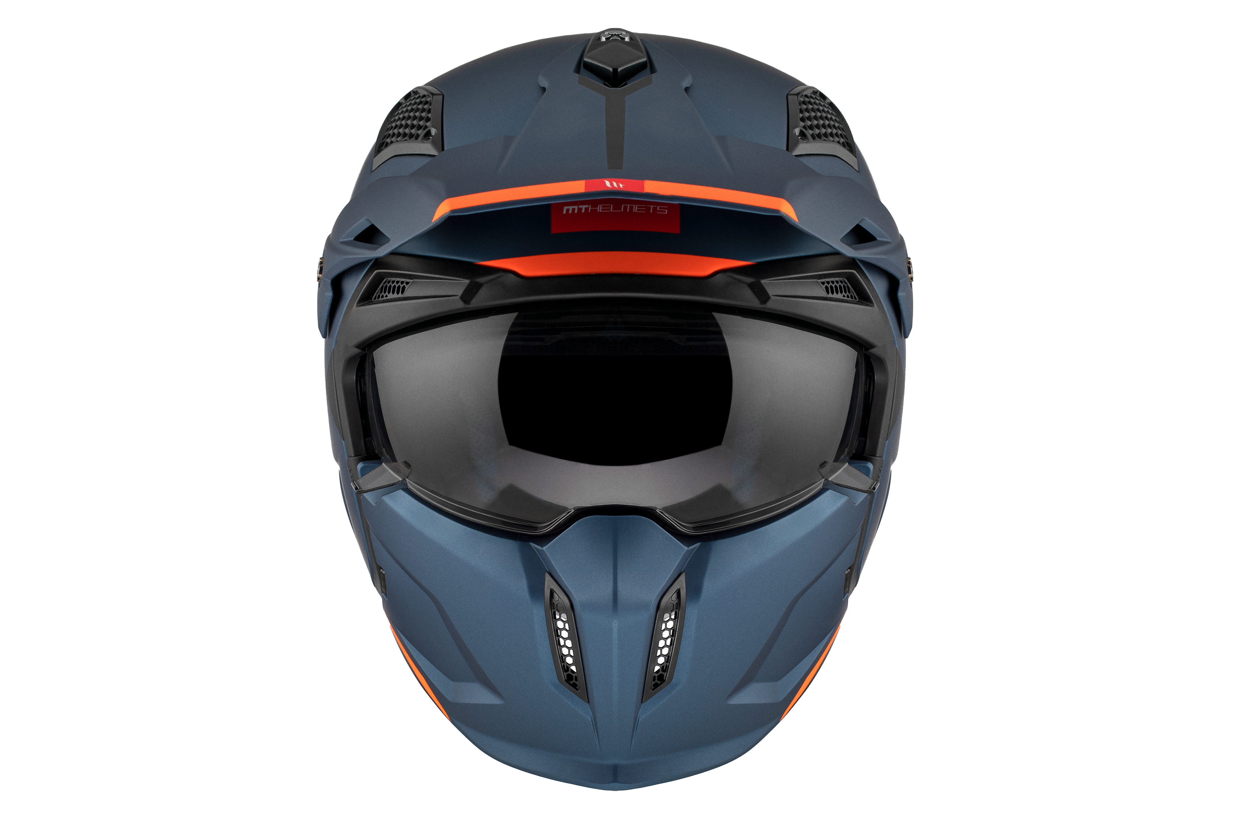 CASCO MT STREETFIGHTER S SV SOLID A7 AZUL MATE