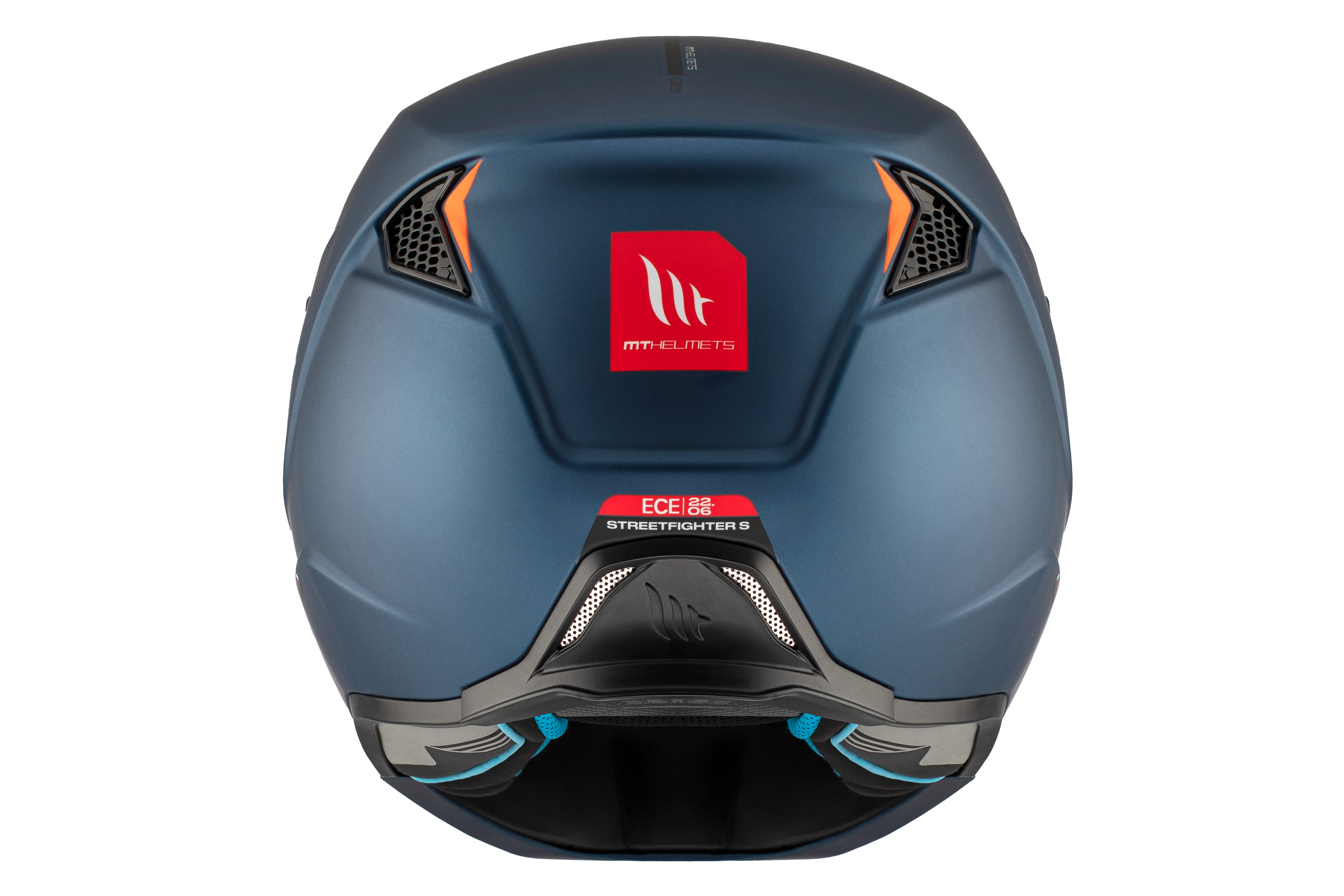CASCO MT STREETFIGHTER S SV SOLID A7 AZUL MATE