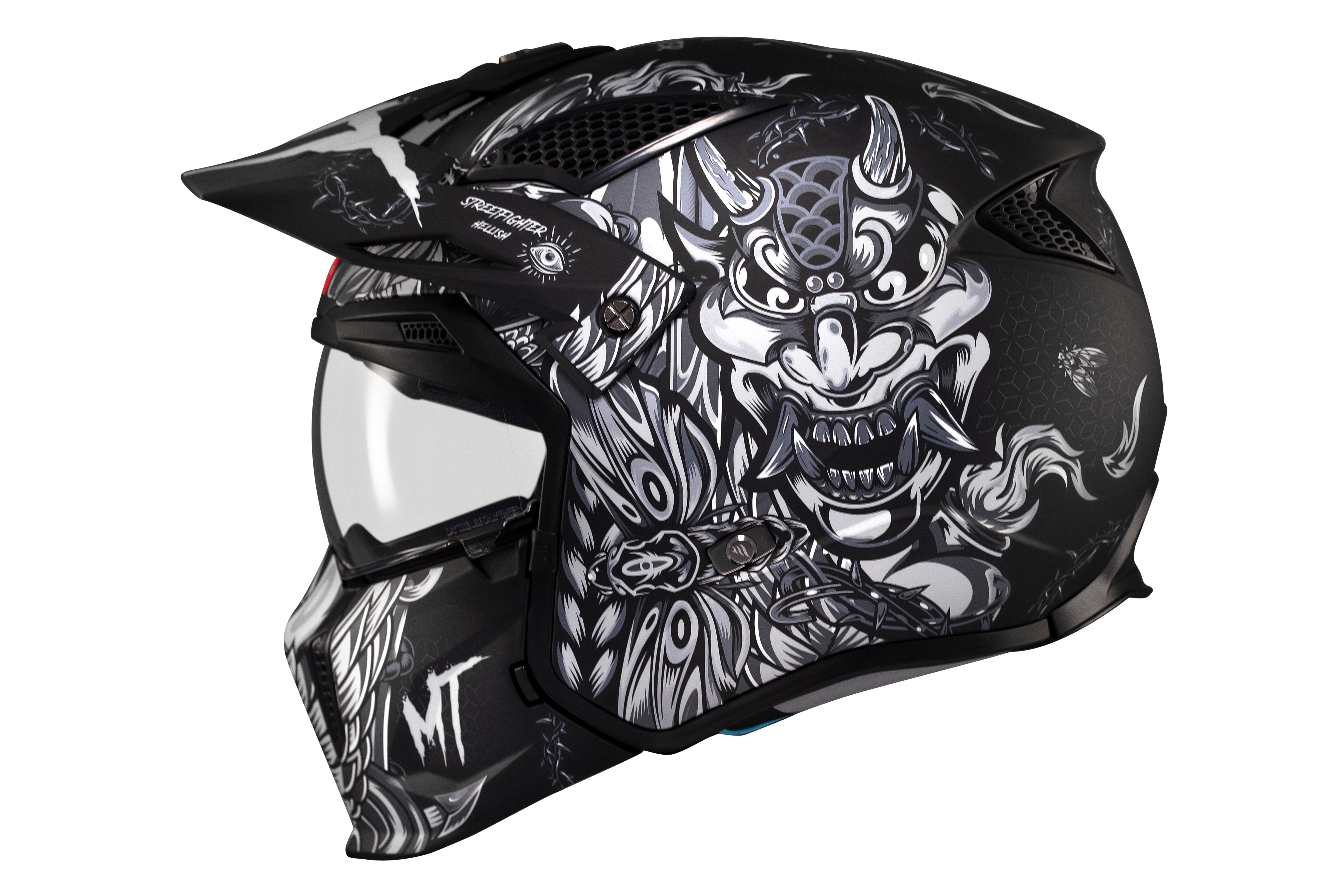 CASCO MT STREETFIGHTER S SV HELLISH B2 MATE