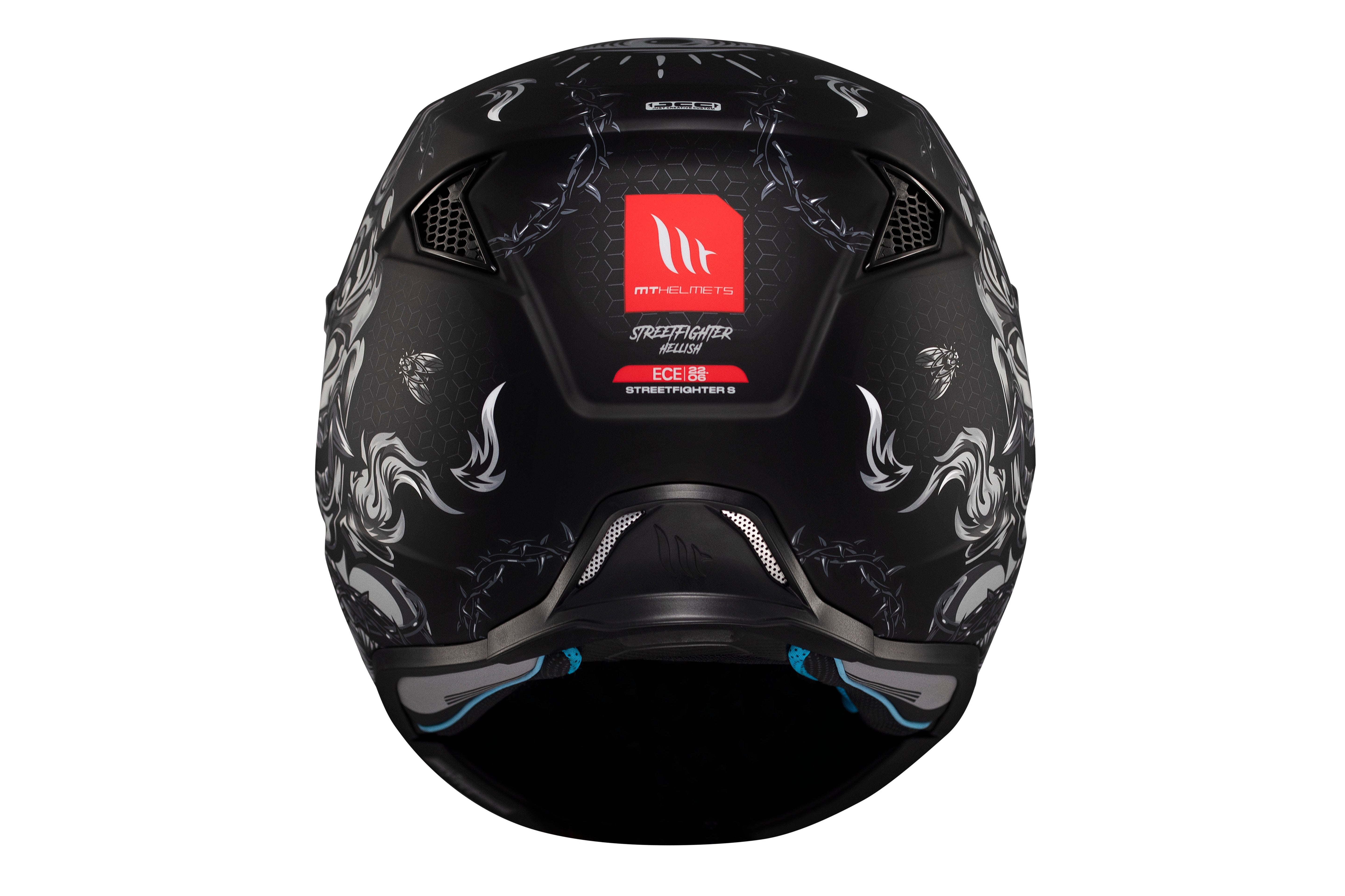 CASCO MT STREETFIGHTER S SV HELLISH B2 MATE