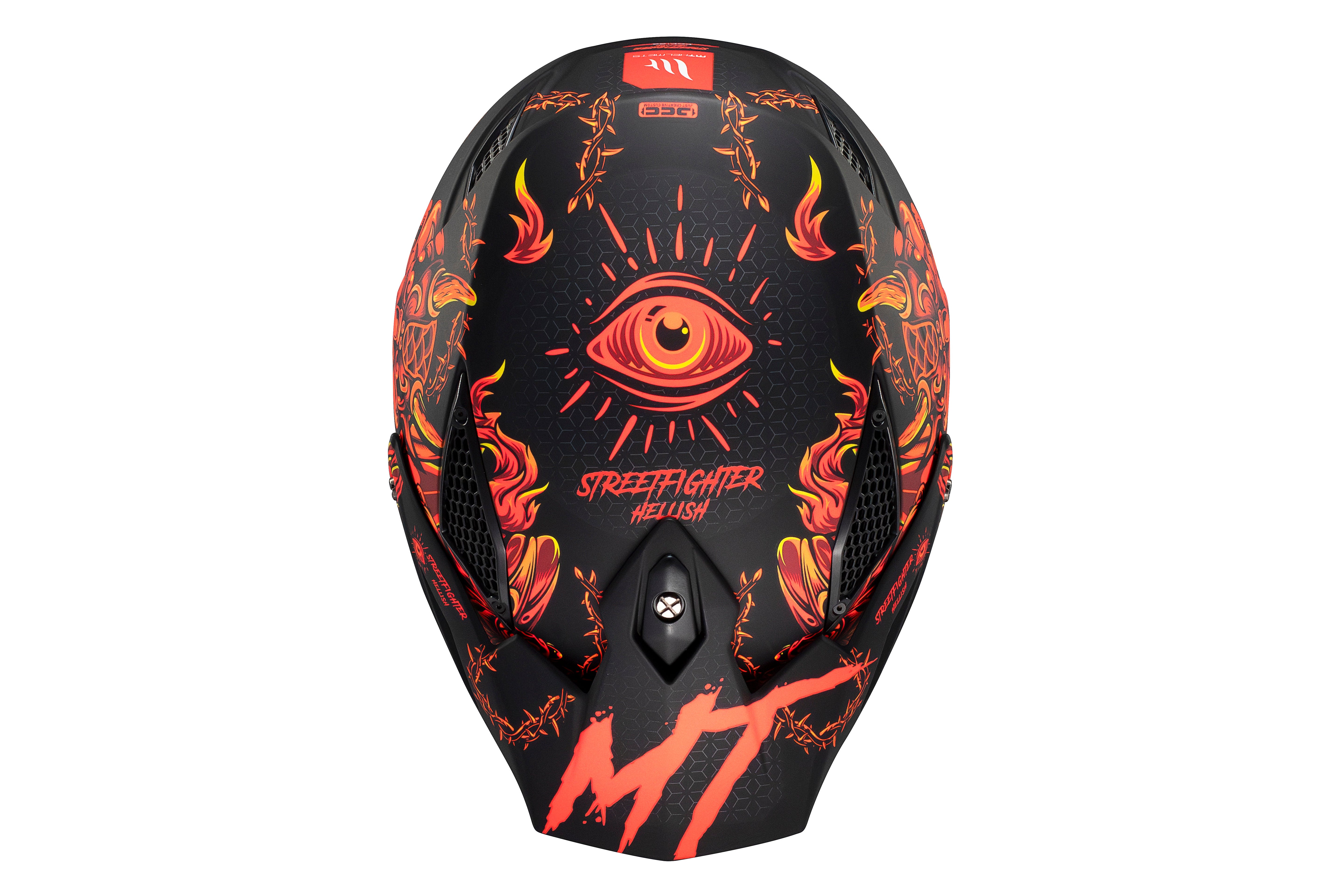 CASCO MT STREETFIGHTER S SV HELLISH 5 MATE