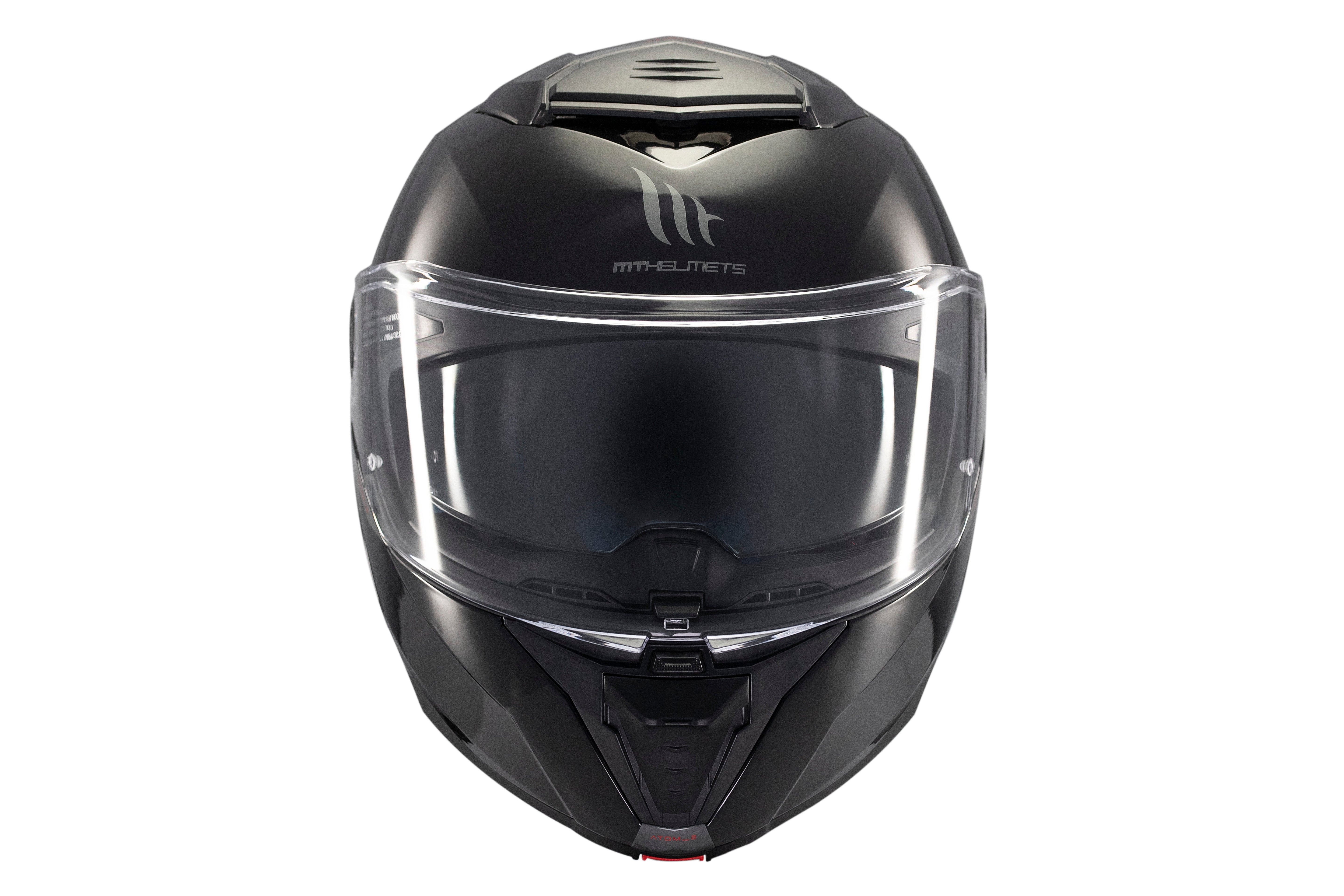 CASCO MT ATOM 2 SV SOLID A1 NEGRO BRILLO