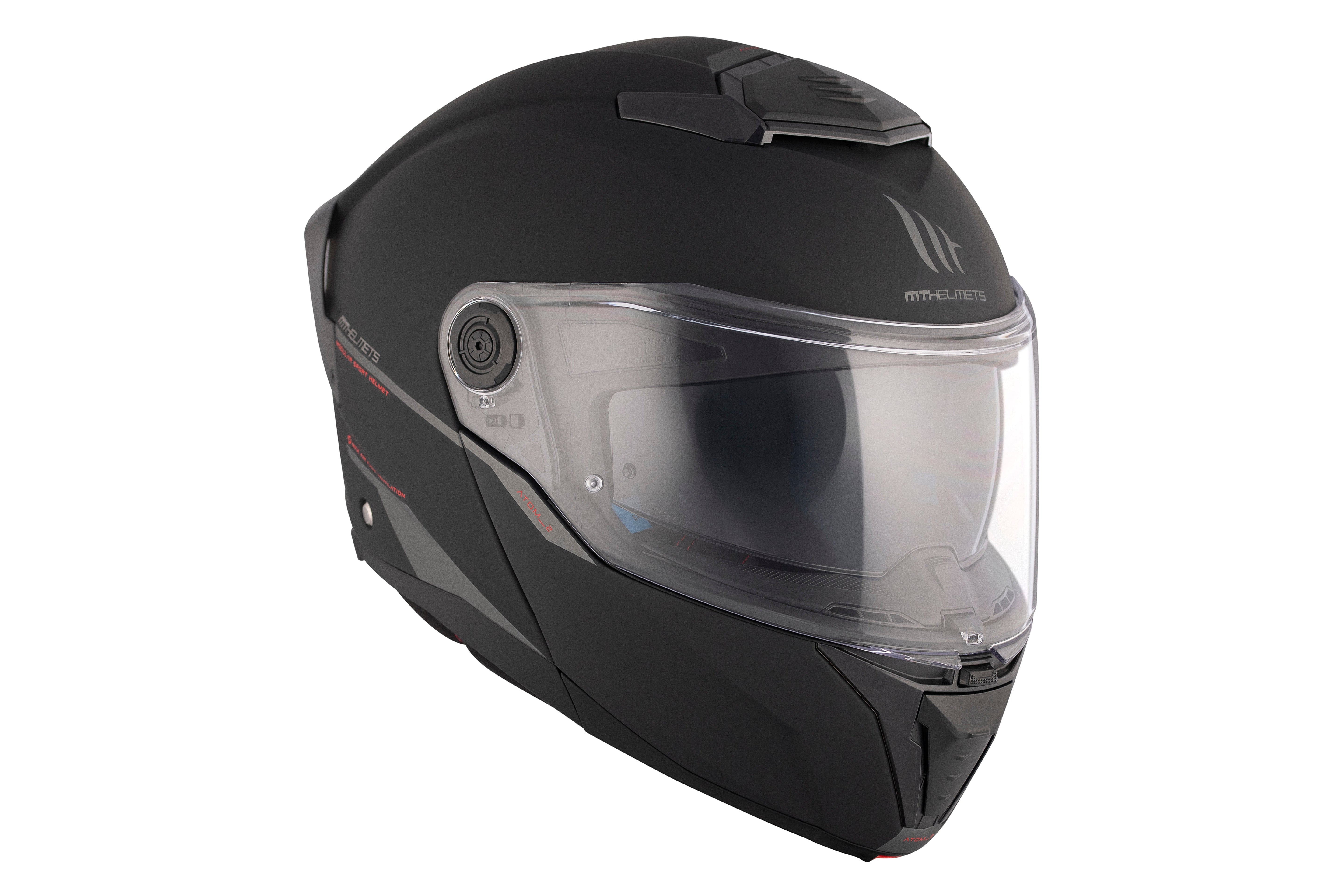 CASCO MT ATOM 2 SV SOLID A1 NEGRO MATE