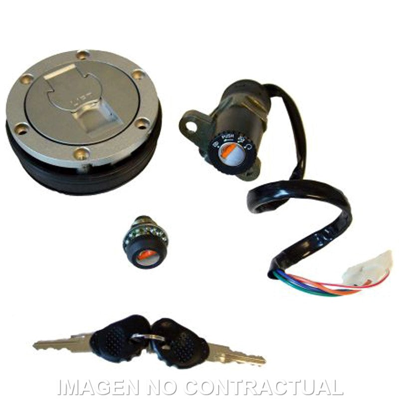 KIT LLAVES CONTACTO, SILLÍN Y DEPÓSITO APRILIA RS 50 - TUONO 50