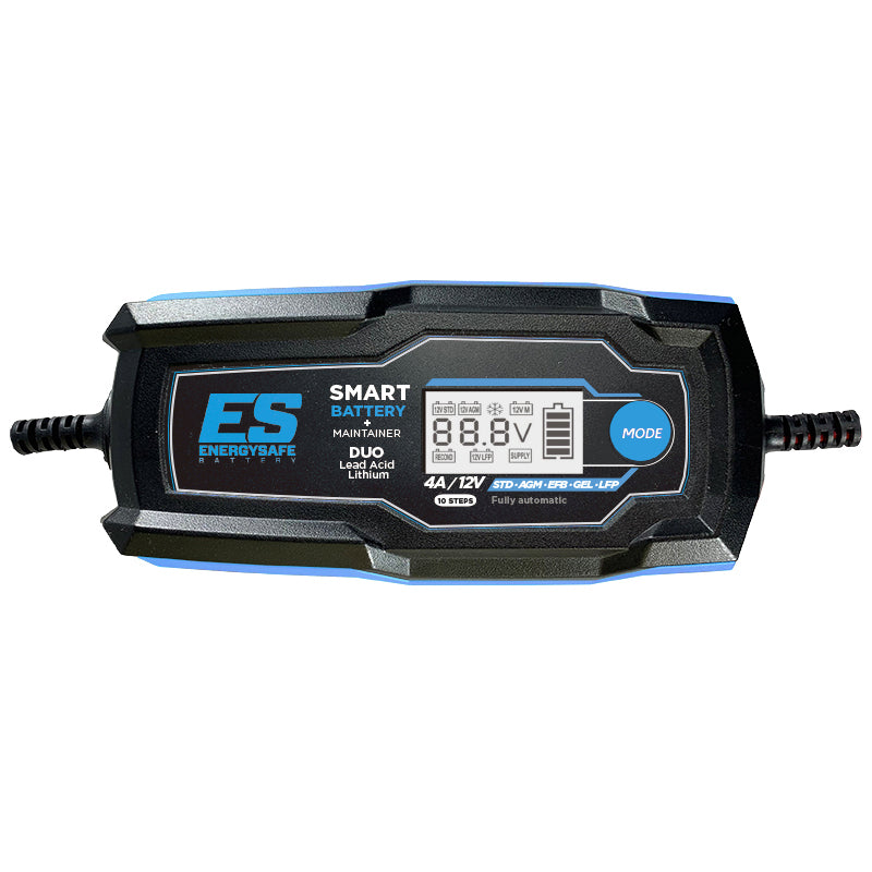 CARGADOR/MANTENEDOR ENERGYSAFE SMART DUO 4A