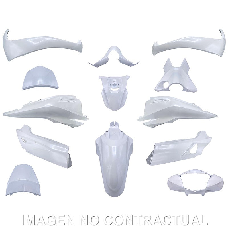 KIT PLÁSTICOS HERT HONDA SH 125-150 BLANCO