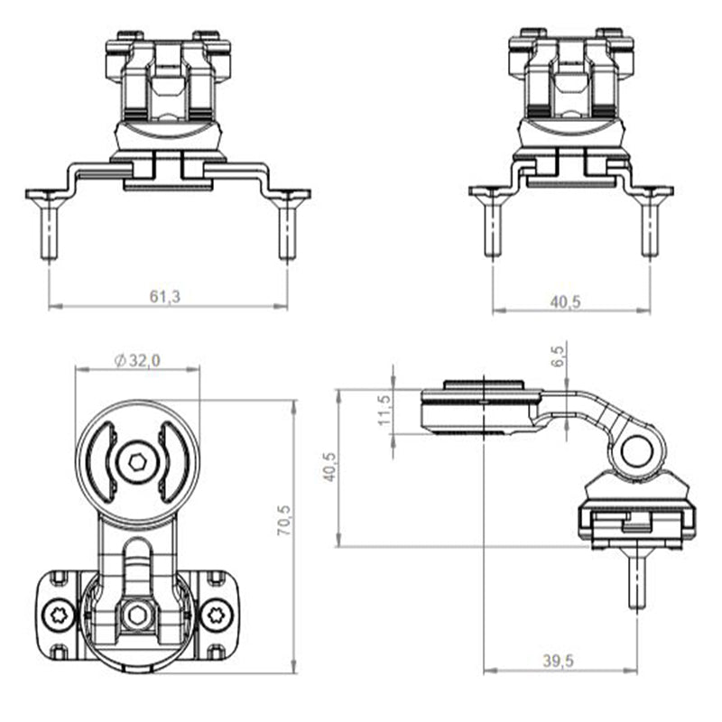 SP SOPORTE PARA TAPA BOMBA LIQUIDO DE FRENO