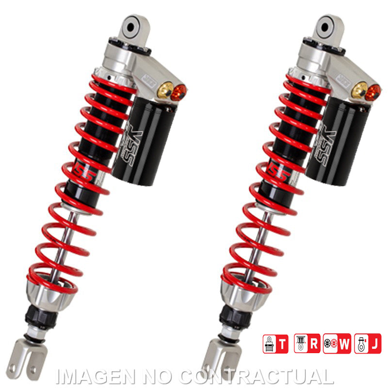 JUEGO AMORTIGUADORES YSS GAS C/BOTELLA HONDA NEW FORZA 300