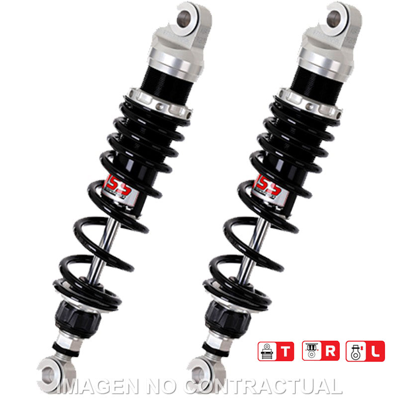 JUEGO AMORTIGUADORES TRASEROS YSS GAS TOP LINE TRIUMPH SPEED MASTER
