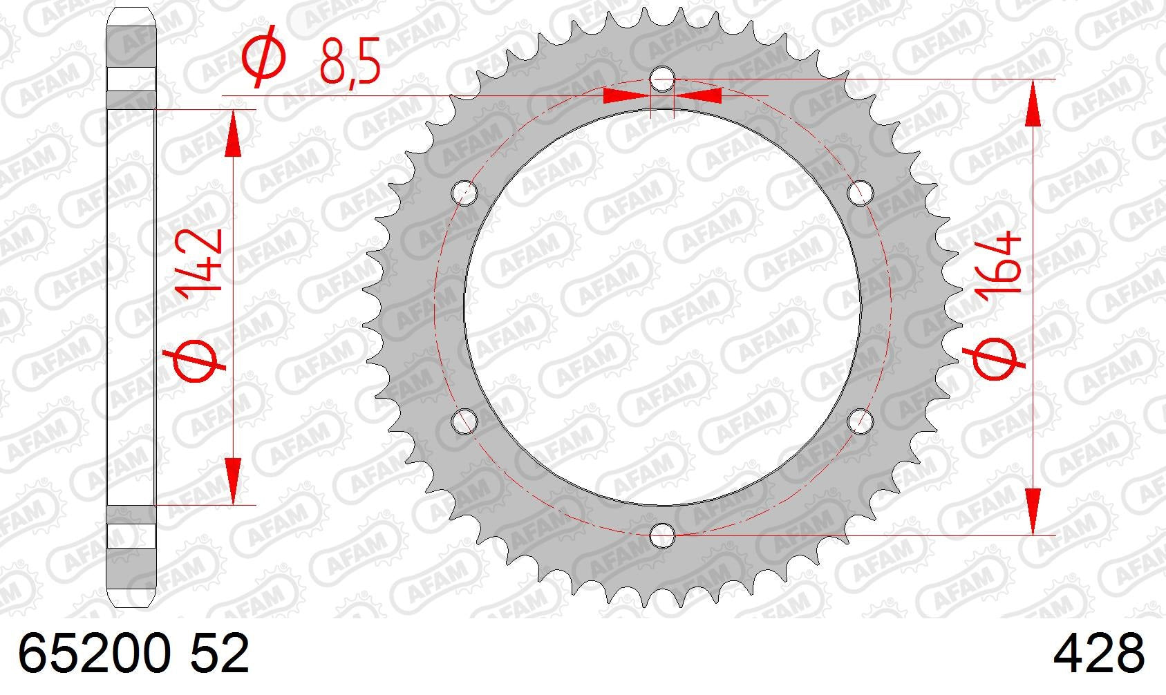 CORONA AFAM ACERO 428X52 - HYOSUNG