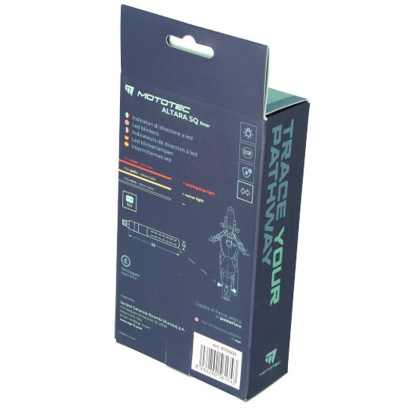 INTERMITENTES LED MOTOTEC ALTARA SQ FRONTAL